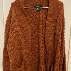 Brown/Orange cardigan